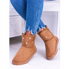BUGO Stivali da neve caldi da donna Suede Camel Biggy marrone 2