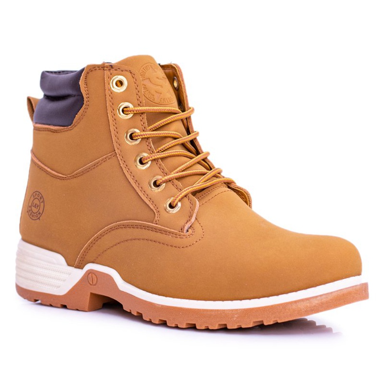 Caldi scarponi da trekking da uomo Camel Smith's Endurance marrone 1