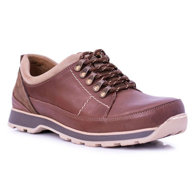 KOMODO Scarpe Brogue Uomo Marrone Outdoor Ivar 1