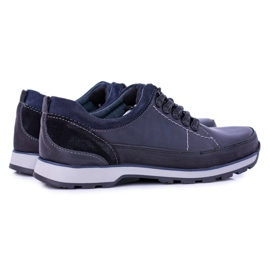 KOMODO Scarpe Brogue Uomo Blu Navy Outdoor Ivar2 1