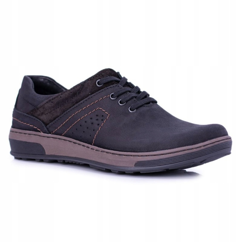 KOMODO Scarpe casual Ventrillo da uomo nere nero 1