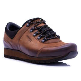Scarpe da trekking da uomo marroni Nikopol 1685 marrone 1