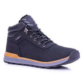 Vico Scarpe Trekking Uomo Nere Preventi con pile nero 1