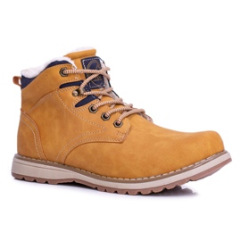 Vico Calde scarpe da trekking da uomo con pile Camel Nuss marrone 1