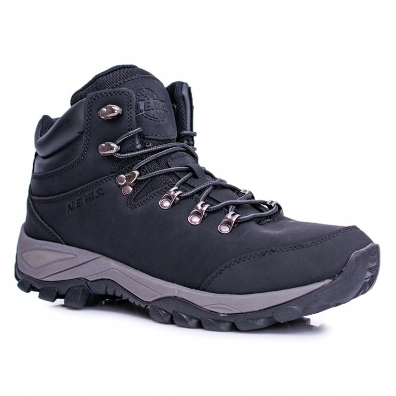 EVE Scarpe Da Trekking Calde Da Uomo Nere Jax nero 1