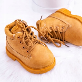 FRROCK Stivali da caccia caldi per bambini Camel Dexter marrone 2