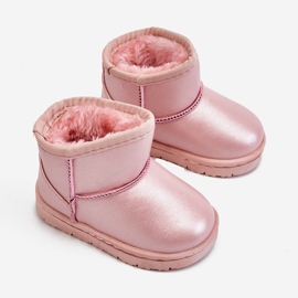 FRROCK Caldi stivali da neve rosa Scooby per bambini 2