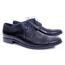 Bednarek Polish Shoes Scarpe Brogue da Uomo Bednarek Elegant Leather Nero Maestro 1