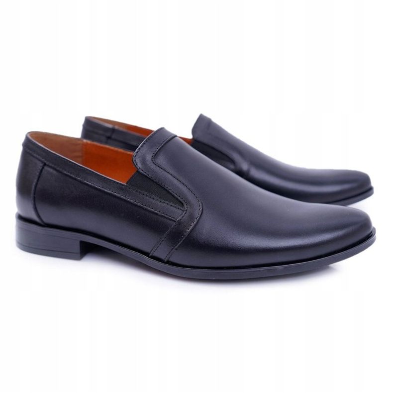 Bednarek Polish Shoes Scarpe brogue da uomo Bednarek in pelle nere Trocky nero 1