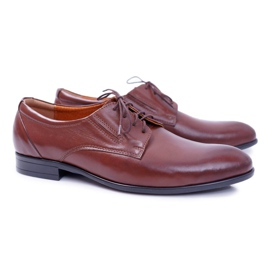 Bednarek Polish Shoes Scarpe brogue da uomo Bednarek Elegant Leather Marrone Radago 1
