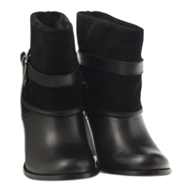 Stivali invernali classici da donna neri Edeo 1754 nero 4