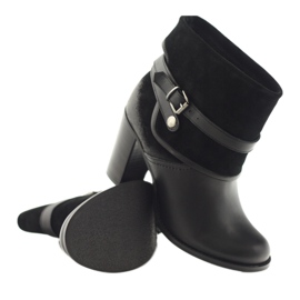 Stivali invernali classici da donna neri Edeo 1754 nero 3