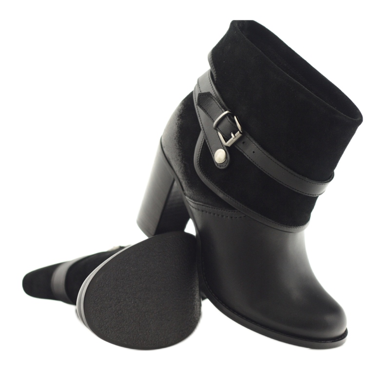 Stivali invernali classici da donna neri Edeo 1754 nero 3