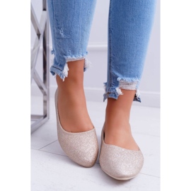 PS1 Ballerine da donna Glitter Golden Fifi d'oro 1