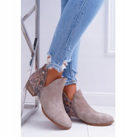 Stivaletti Donna Maciejka Primavera Pelle Beige 04091-04 2