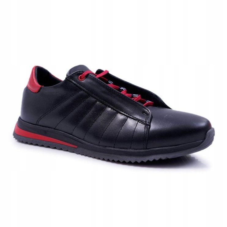 Bednarek Polish Shoes Scarpe brogue da uomo Bednarek Sport Leather Black Geos nero 1