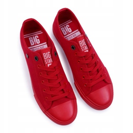 Sneakers Basse da Uomo Big Star Rosse AA174007SS19 rosso 1