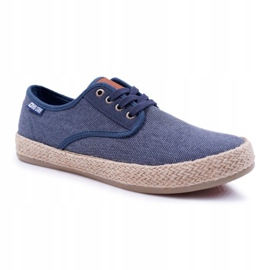 Sneakers Uomo Espadrillas Big Star Navy Blue AA174174 blu navy 1