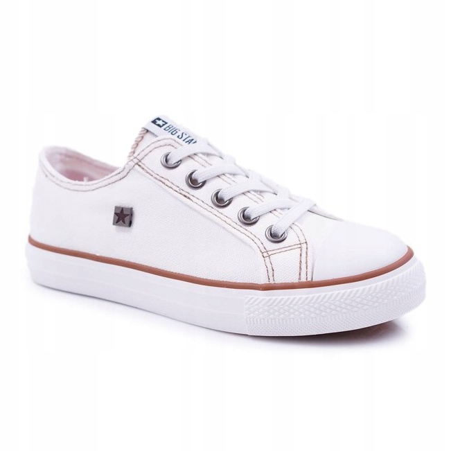 Sneakers Bambini Big Star Bianche DD374085 bianca 1