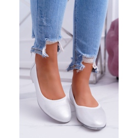 Ballerine da donna Sergio Leone Silver Plex grigio 2