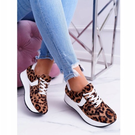 NFR Scarpe sportive da donna Leopard SportFreak marrone 2
