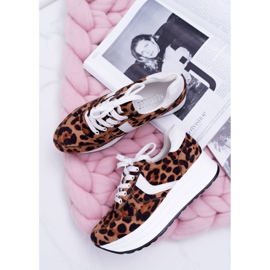 NFR Scarpe sportive da donna Leopard SportFreak marrone 1