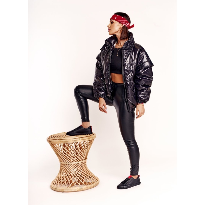 Sneakers Donna Big Star Con Cintura Nere DD274687 nero 2