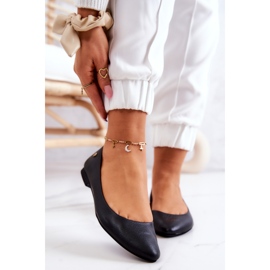 Maciejka Pelle Nero Donna Ballerine 04100 2