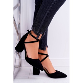PS1 Décolleté Da Donna Con Tacco In Spitz Nero Cosmo 2