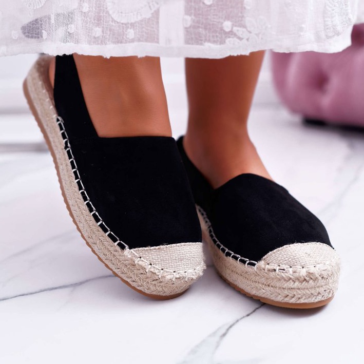 Espadrillas da donna nere Sneaker Moriente nero 2