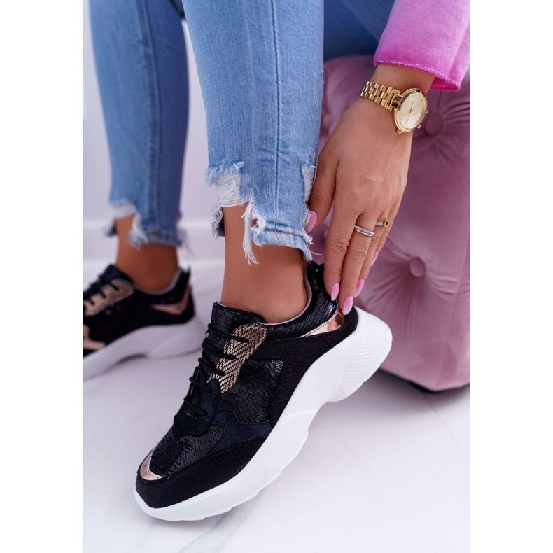 Moow Scarpe Sportive Donna Nere Rendy nero giallo 1