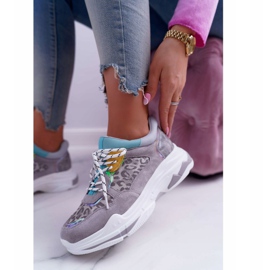 FC1 Scarpe Sportive da Donna Suola Alta Grigie Cabana grigio 1