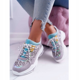 FC1 Scarpe Sportive da Donna Suola Alta Grigie Cabana grigio 2