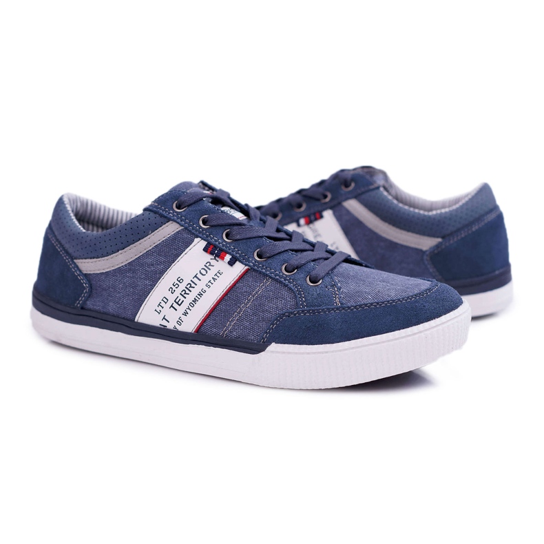 McBraun Scarpe Sportive Uomo Federico Blu Navy 1