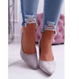 Décolleté Donna Sergio Leone PB139 Grigio Felice 2