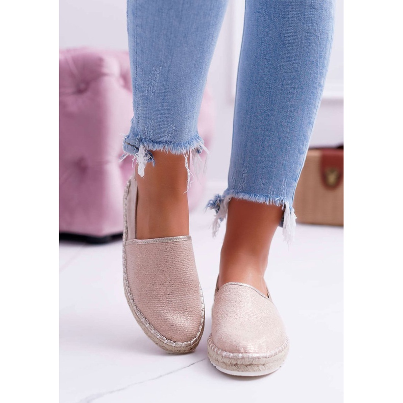 Espadrillas da donna Big Star, suola intrecciata Beige DD274769 2