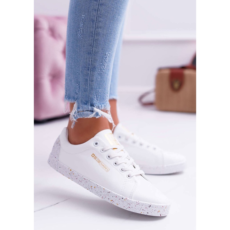 Sneakers da donna Big Star Red Star White AA274A007 bianca 1