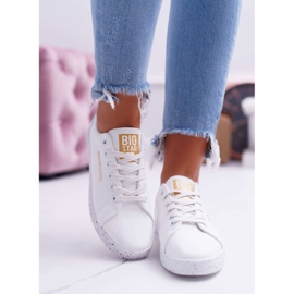 Sneakers da donna Big Star Red Star White AA274A007 bianca 2
