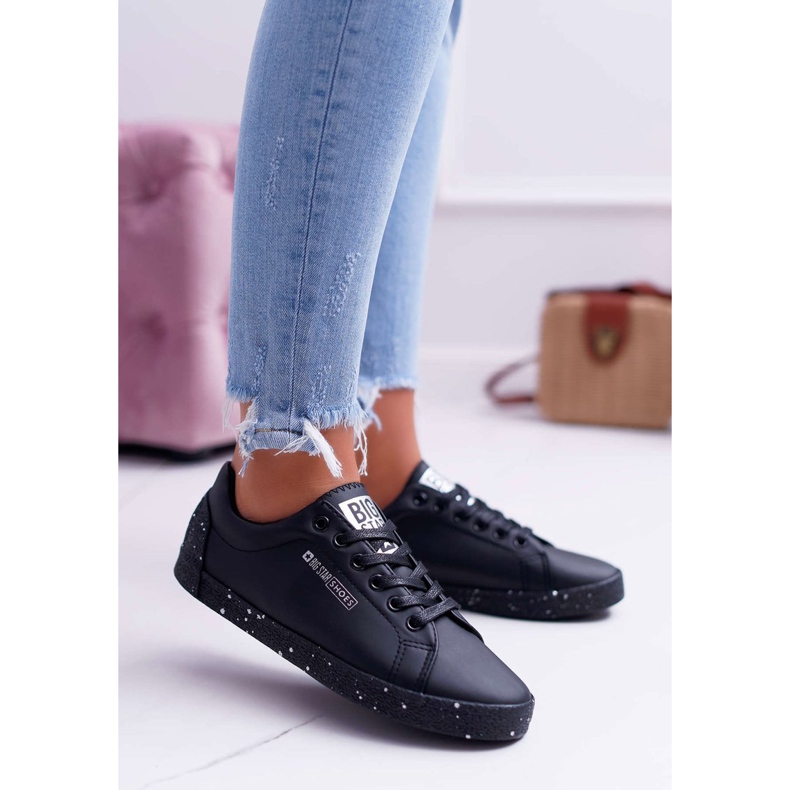 Sneakers da donna Big Star Grey Star Black AA274A008 nero 1