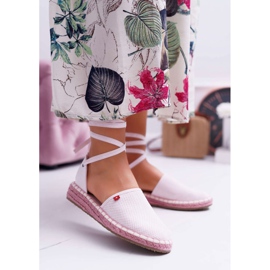 Espadrillas da donna Big Star On The Pink Platform DD274A192 rosa 1