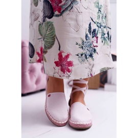 Espadrillas da donna Big Star On The Pink Platform DD274A192 rosa 2