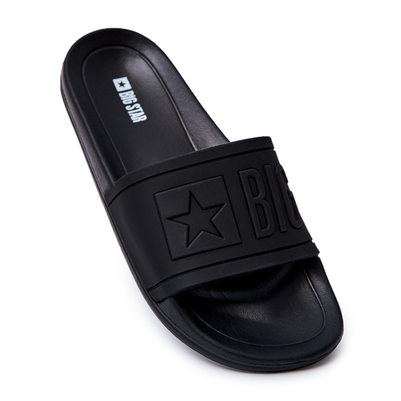 Pantofole Uomo Big Star Gomma Nera DD174690 nero 1