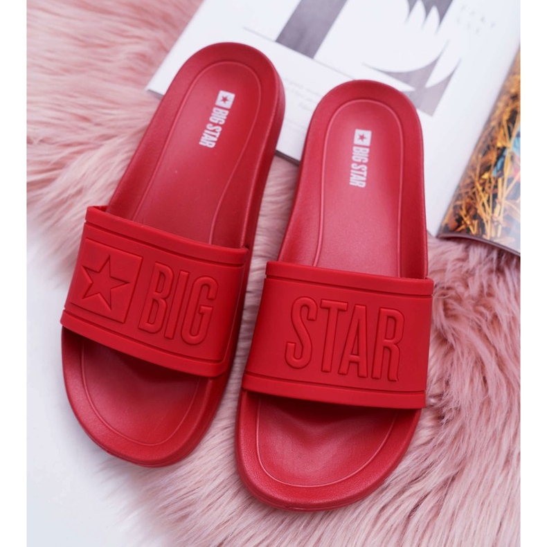 Pantofole Donna Big Star Rosse DD274A270 rosso 1