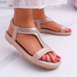 Sandali Donna Piatto Rosa S.Barski Emente 1