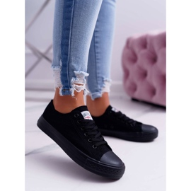 Sneakers basse da donna nere Smith's nero 1