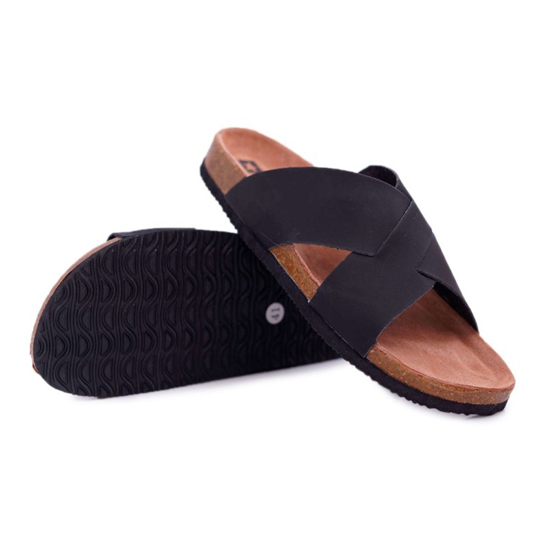 Pantofole da uomo Big Star Nere DD174603 nero 1