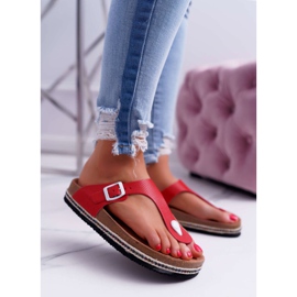 Infradito da donna Red Big Star DD274128 rosso 1