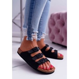 Pantofole da donna nere Big Star DD274139 nero 1