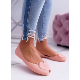 Ballerine rosa da donna Meliski Hearts Opacify 1