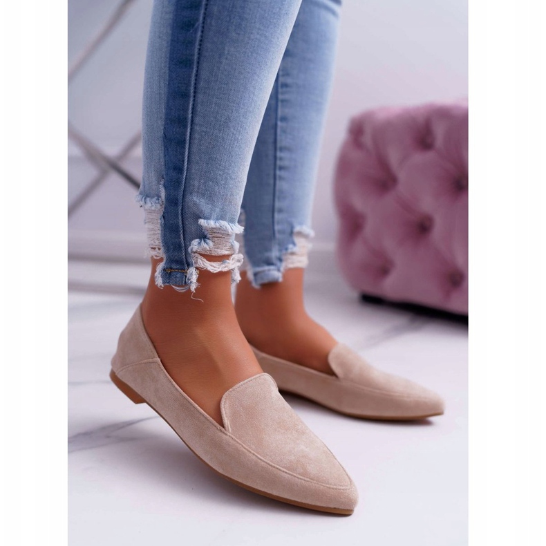 Mocassini Donna Lu Boo Beige Magnus 1